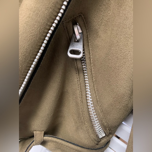 Zara brown suede jacked Size Small, US 4 - Picture 3 of 5